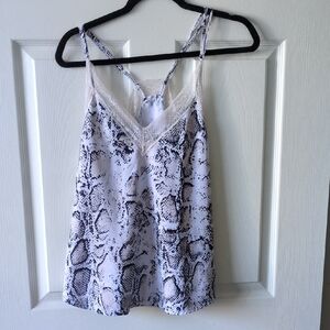 Women's Snake Print Cami Top